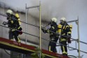 Dachstuhlbrand Koeln Poll Geislarerstr P344